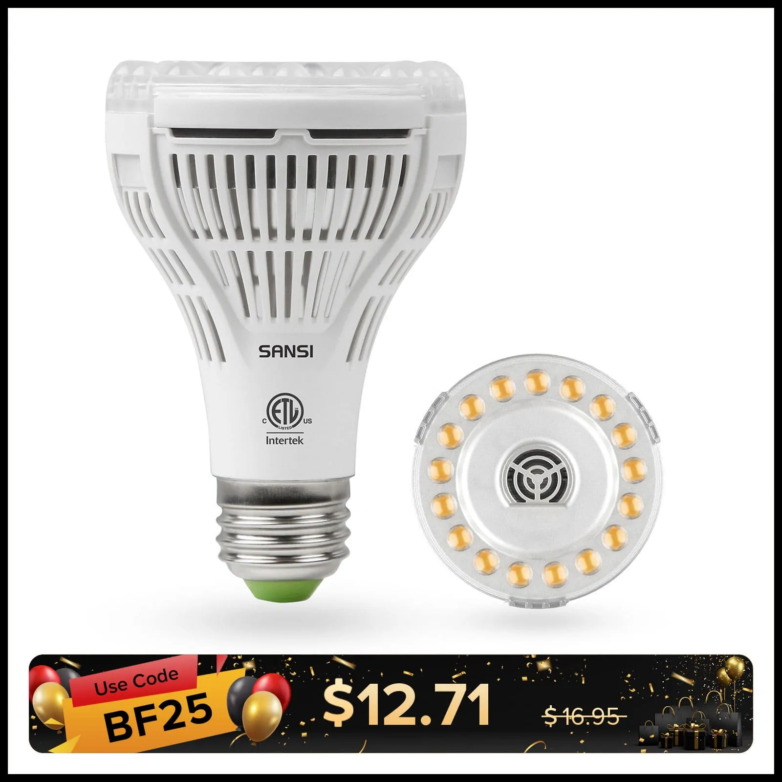 PAR25 15W LED Grow Light Bulb