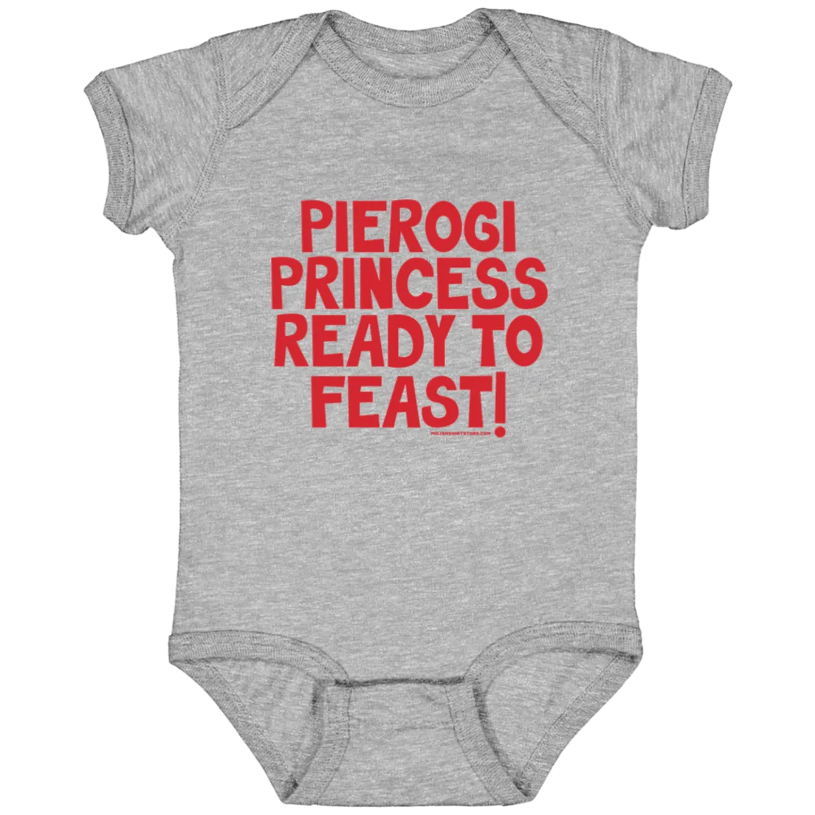 Pierogi Princess Ready To Feast Infant Bodysuit