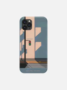 "Pedestrian Intersection" iPhone Case