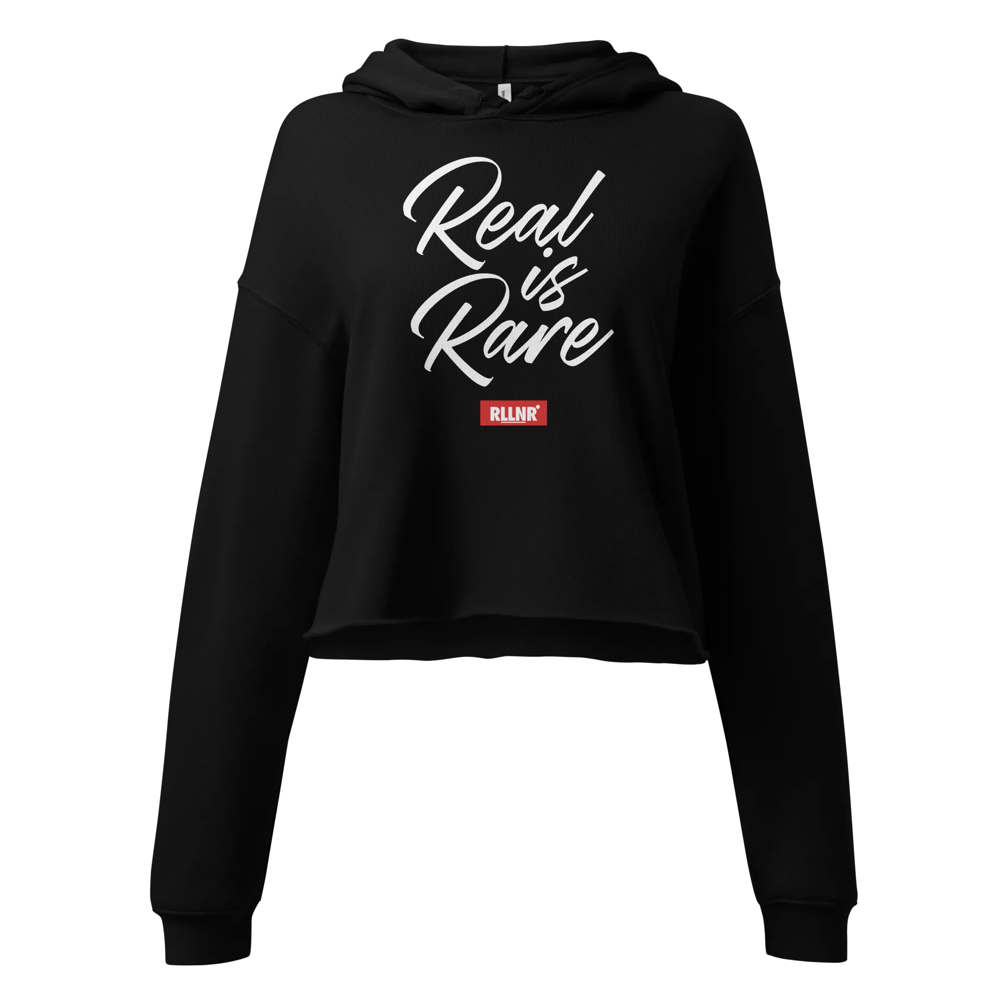 Real is Rare Crop Hoodie