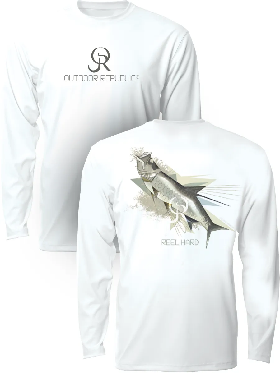 Reel Hard Tarpon - UPF Performance Shirt (unisex)