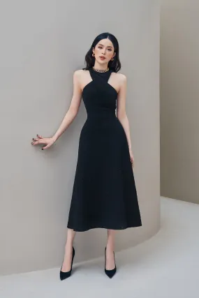 RENEE CUT OUT MIDI DRESS-RUTH