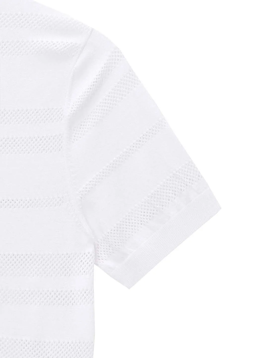 Resort Knit Top- Off White