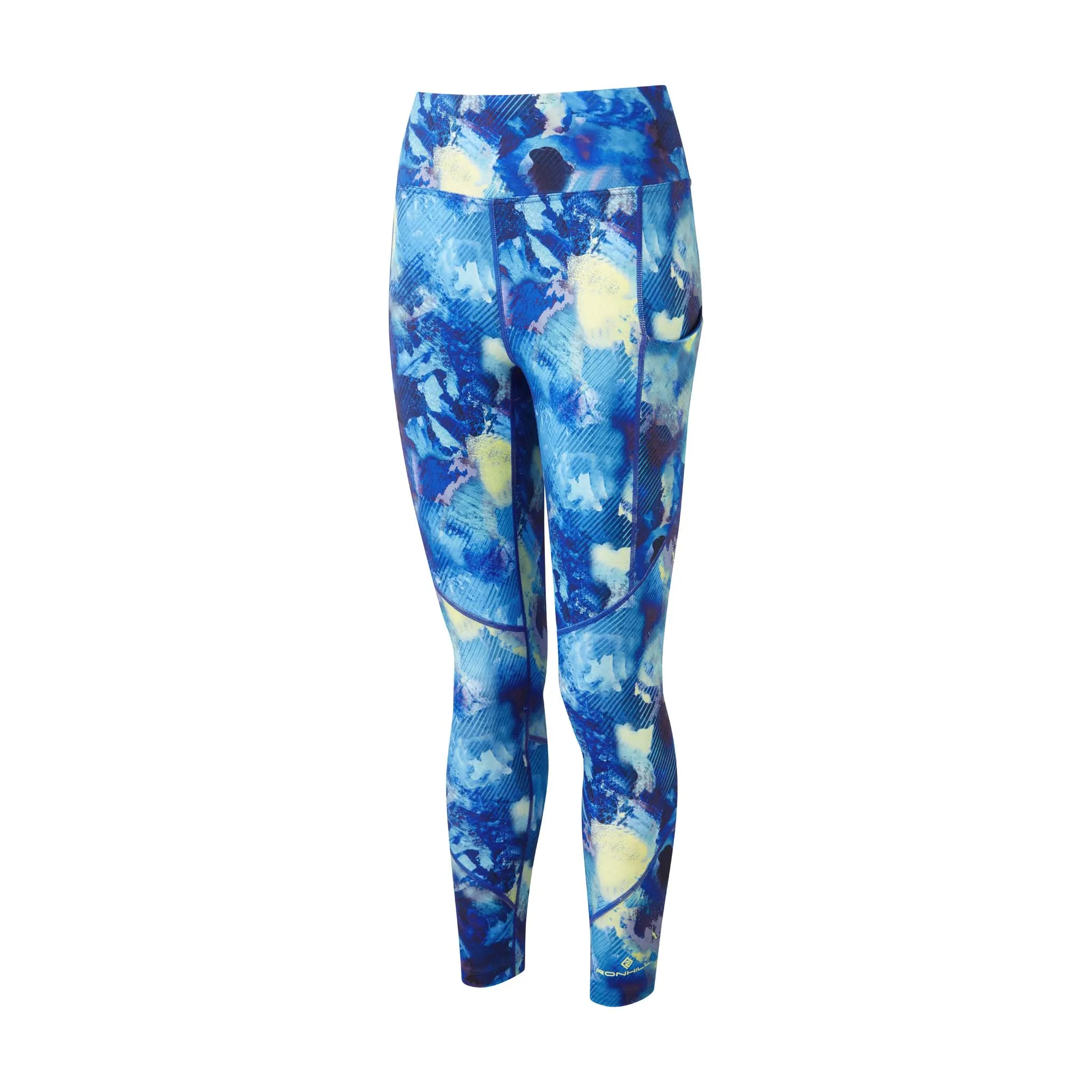 Ronhill | Women's Tech Crop Tight - Blue Summer Haze