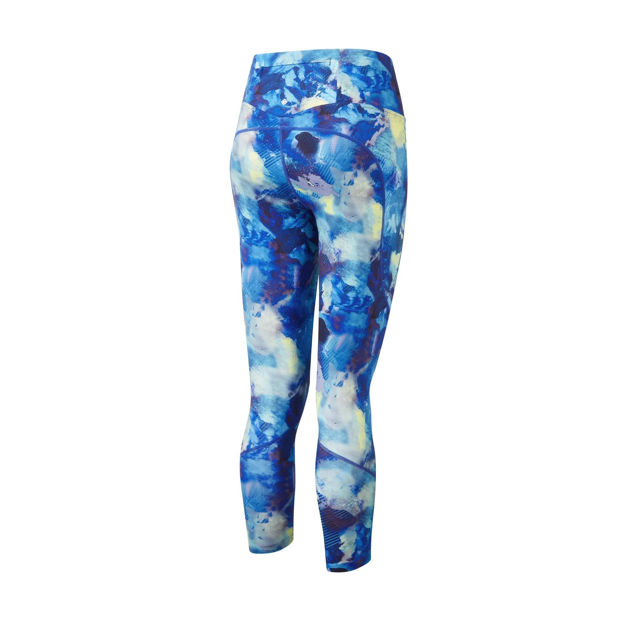 Ronhill | Women's Tech Crop Tight - Blue Summer Haze