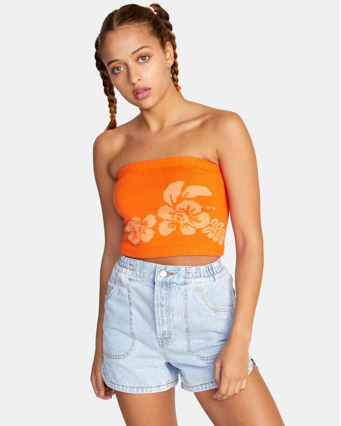 RVCA Ladies Motives Tube Top