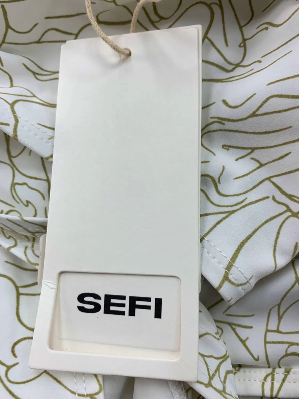 Sefi White Silhouette Bodysuit UK S