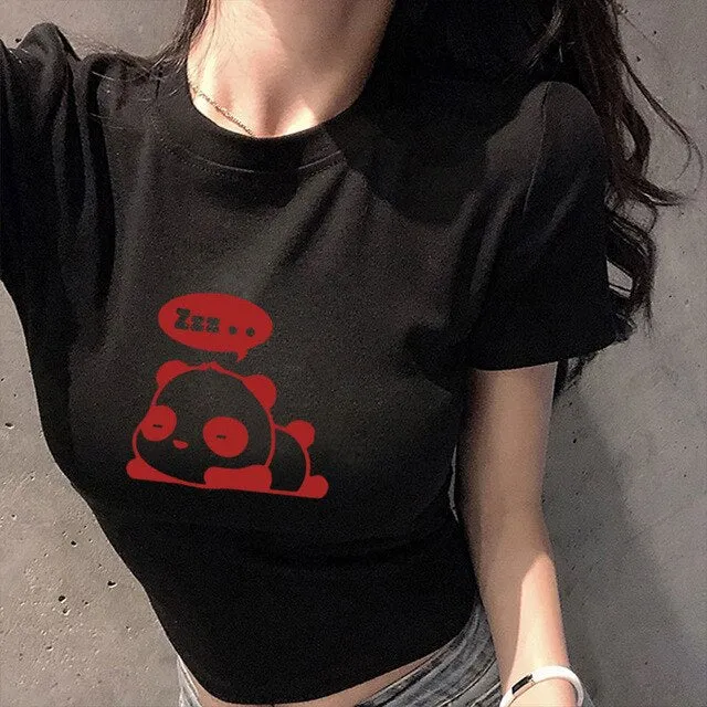 Sexy Panda Crop Top