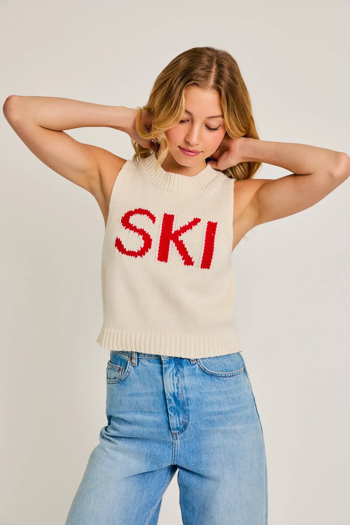 SKI Sleeveless Sweater