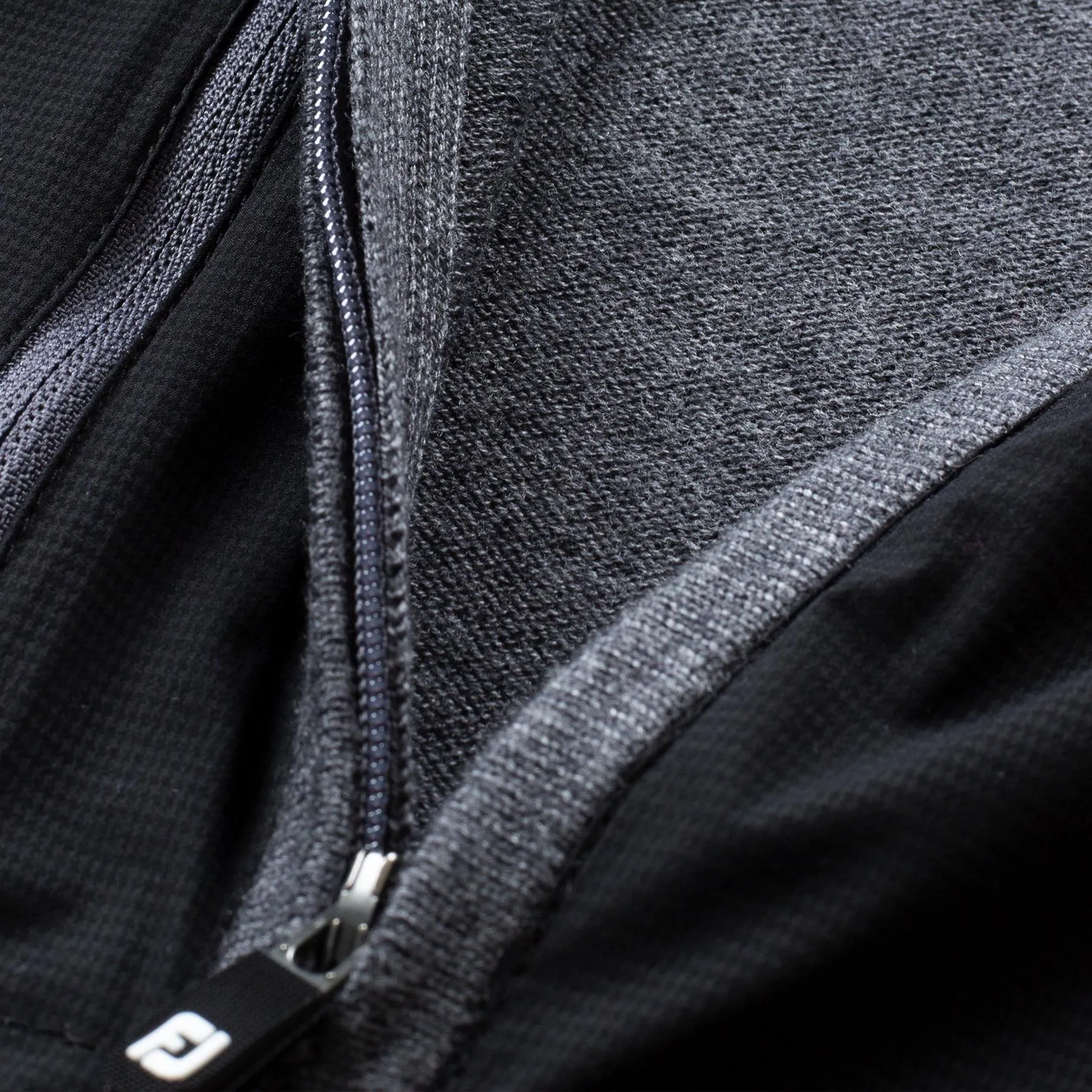 Tech Sweater Black/Heather Charcoal - SS24