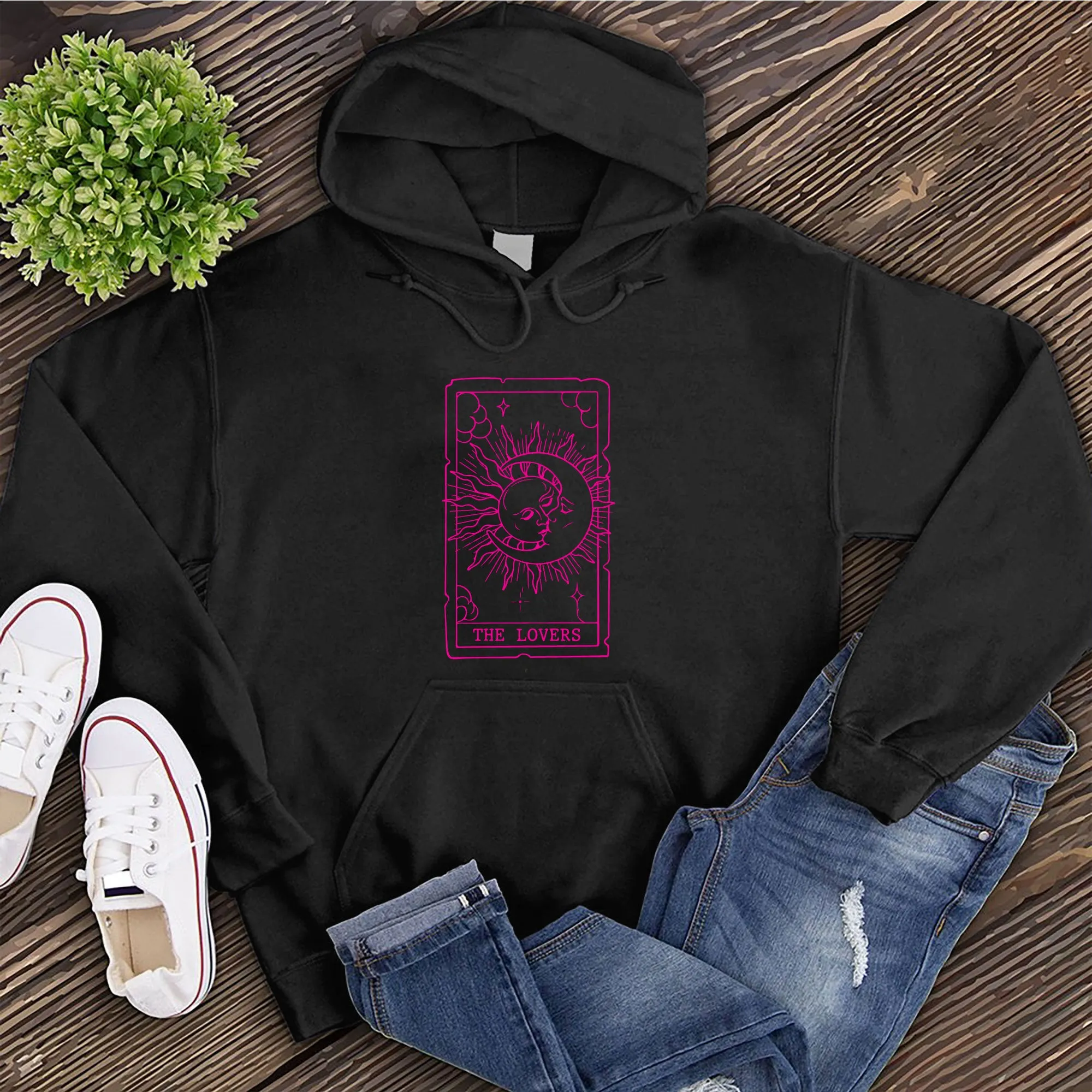 The Lovers Tarot Card Hoodie