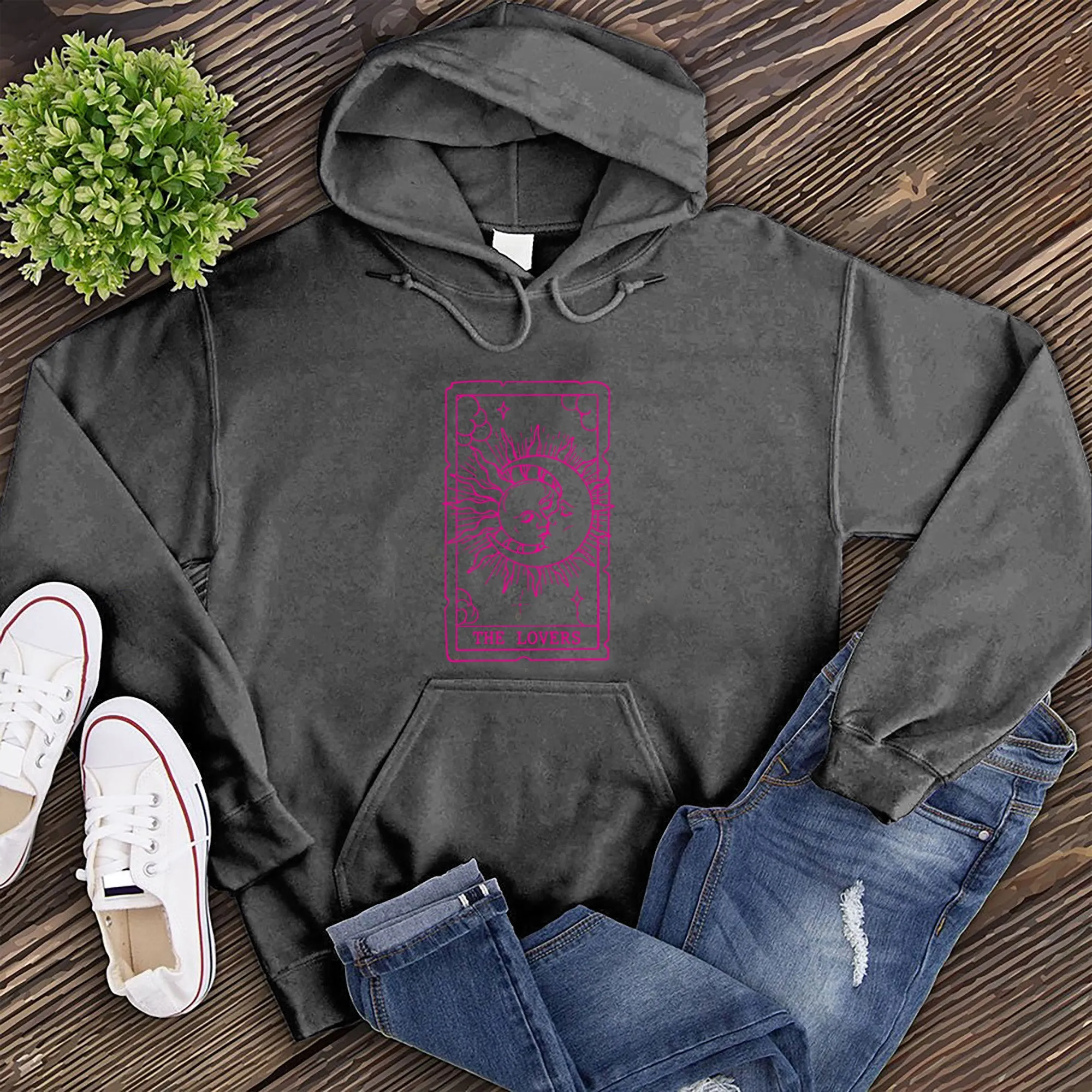 The Lovers Tarot Card Hoodie