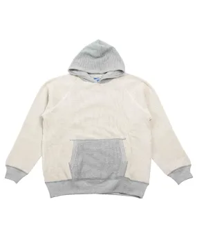 The Real McCoy's MC22005 Thermal Sweatshirt (Two-Tone) Grey