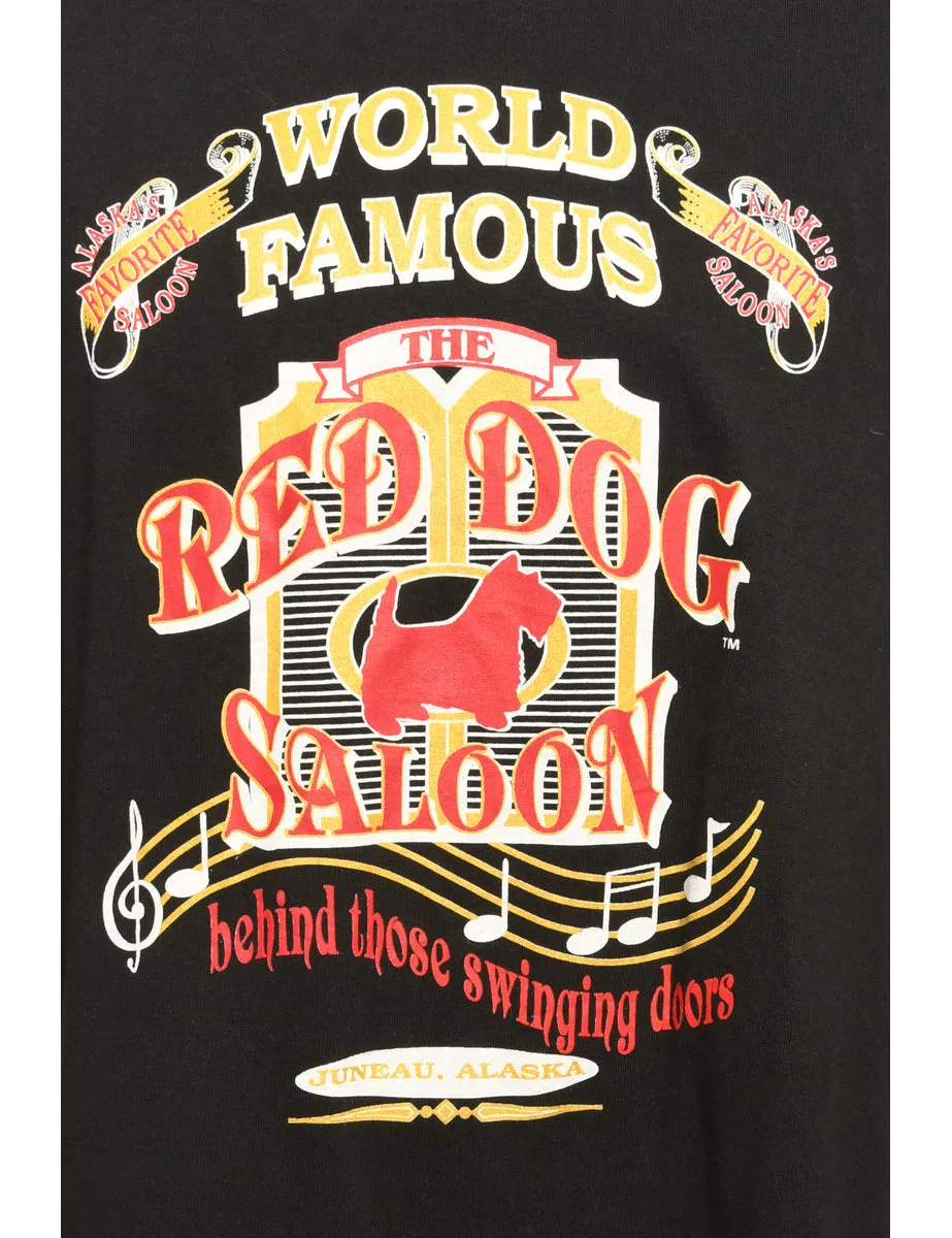 The Rec Dog Saloon Printed T-shirt - M