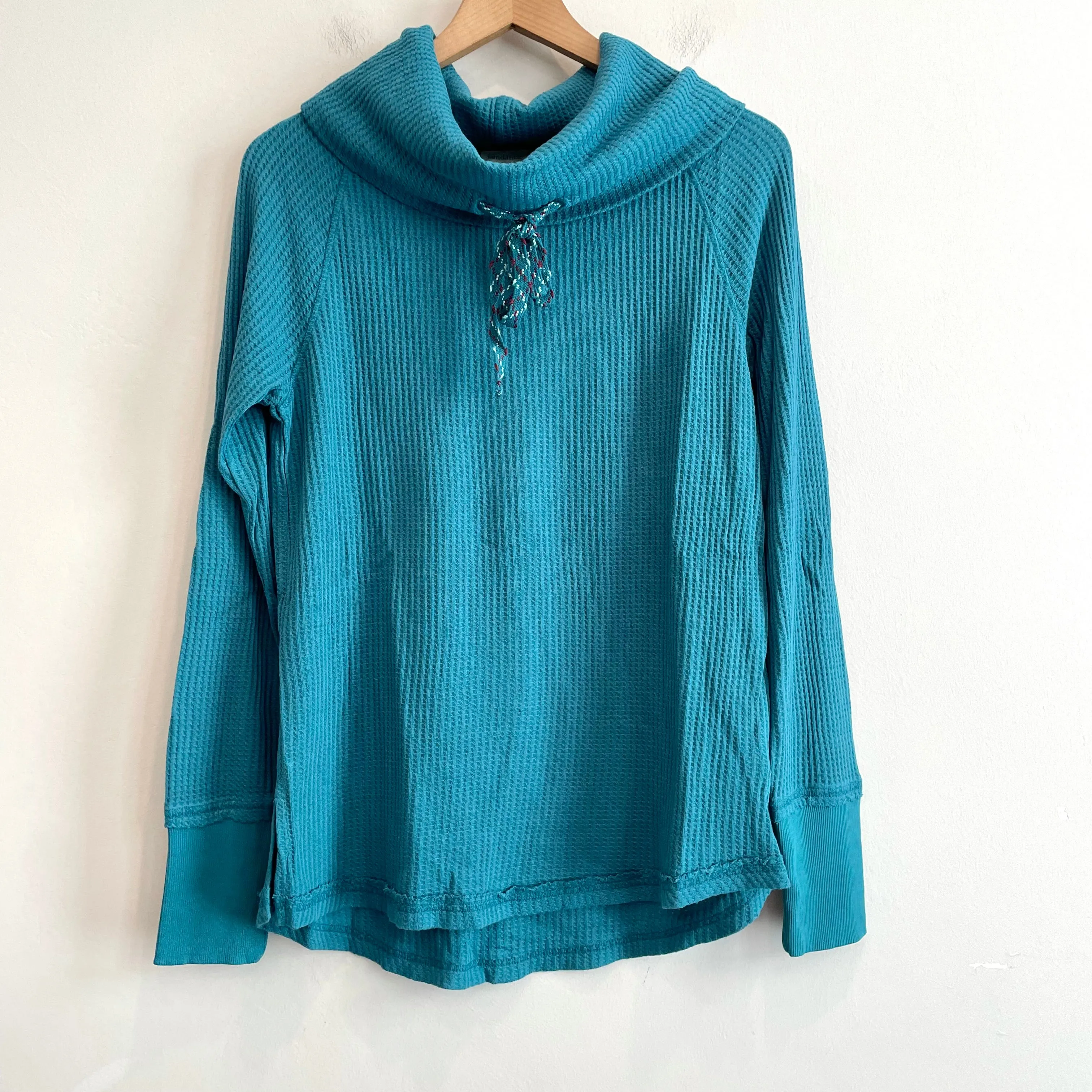 Thermal Cowl Neck Sweater