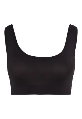 Touch Feeling Crop Top | Black 71810-199