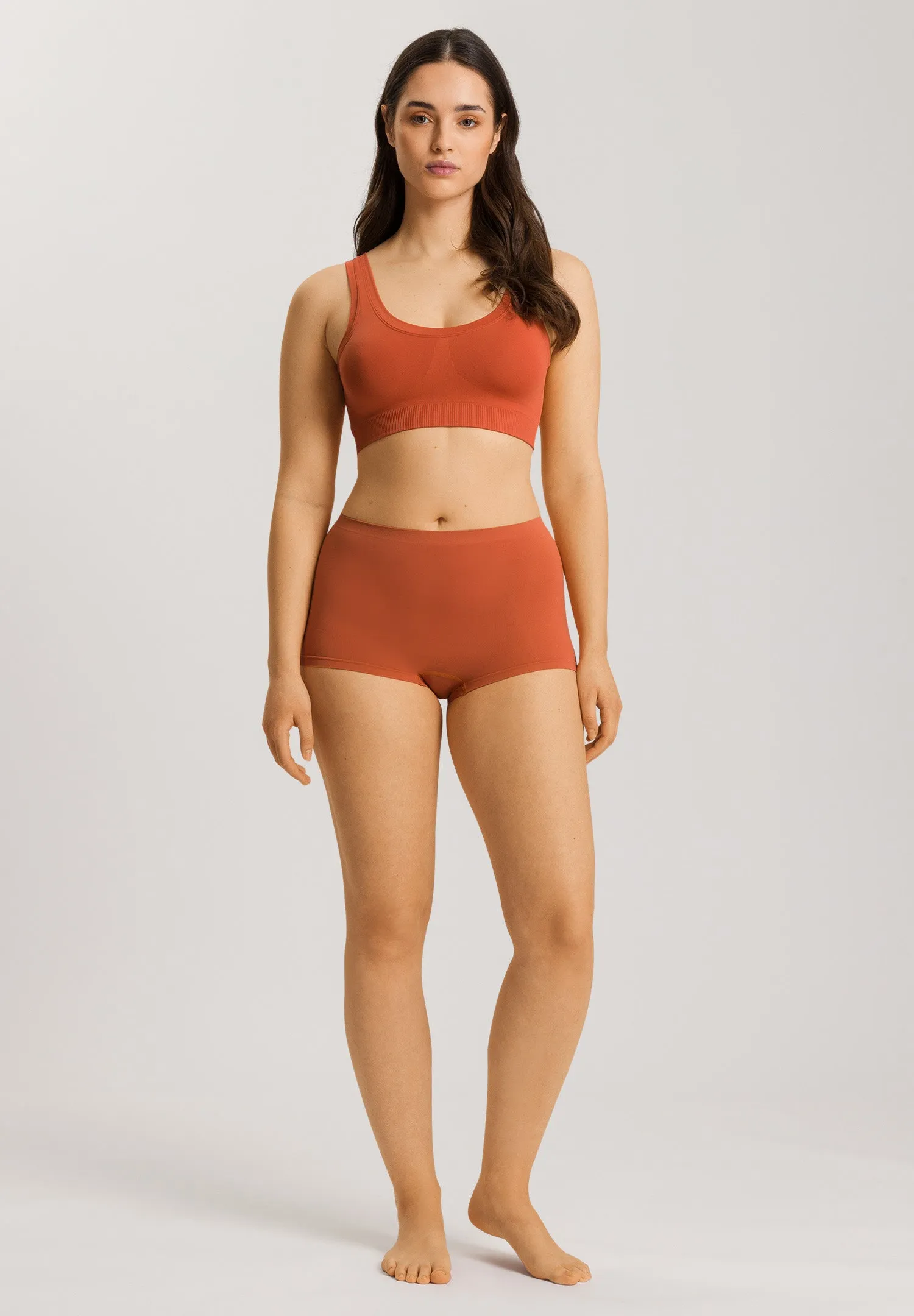 Touch Feeling Crop Top Padded | Ripe Apple 71806-2293