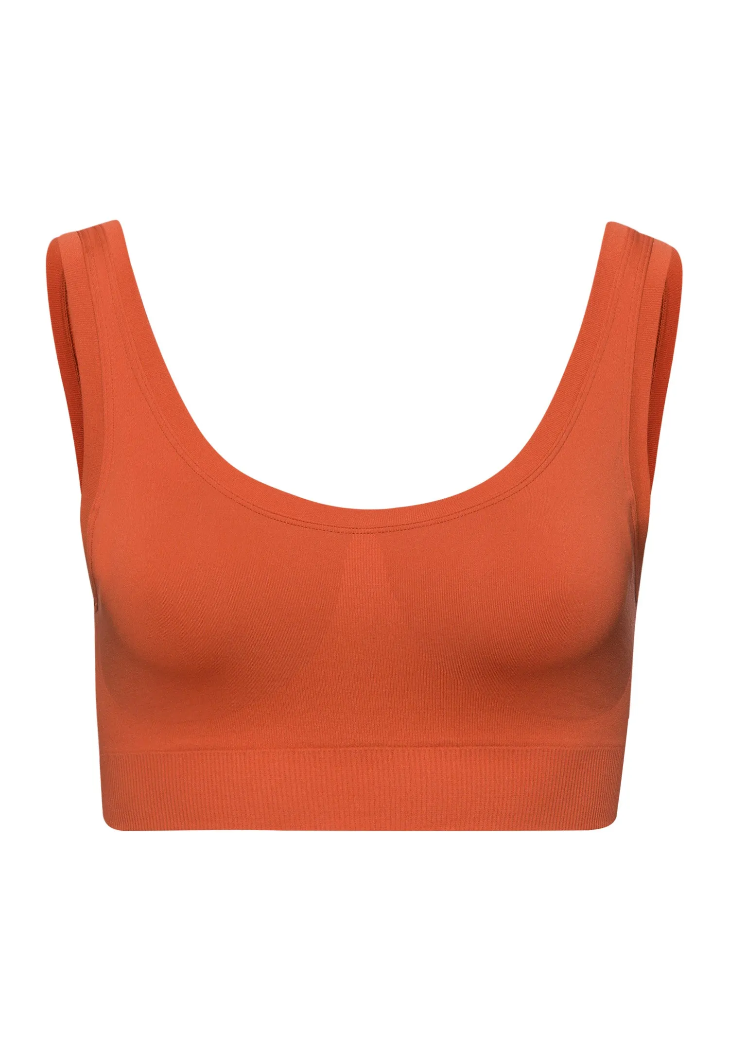 Touch Feeling Crop Top Padded | Ripe Apple 71806-2293