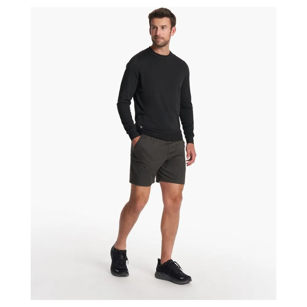 Vuori Men's Ponto Performance Crew in Black