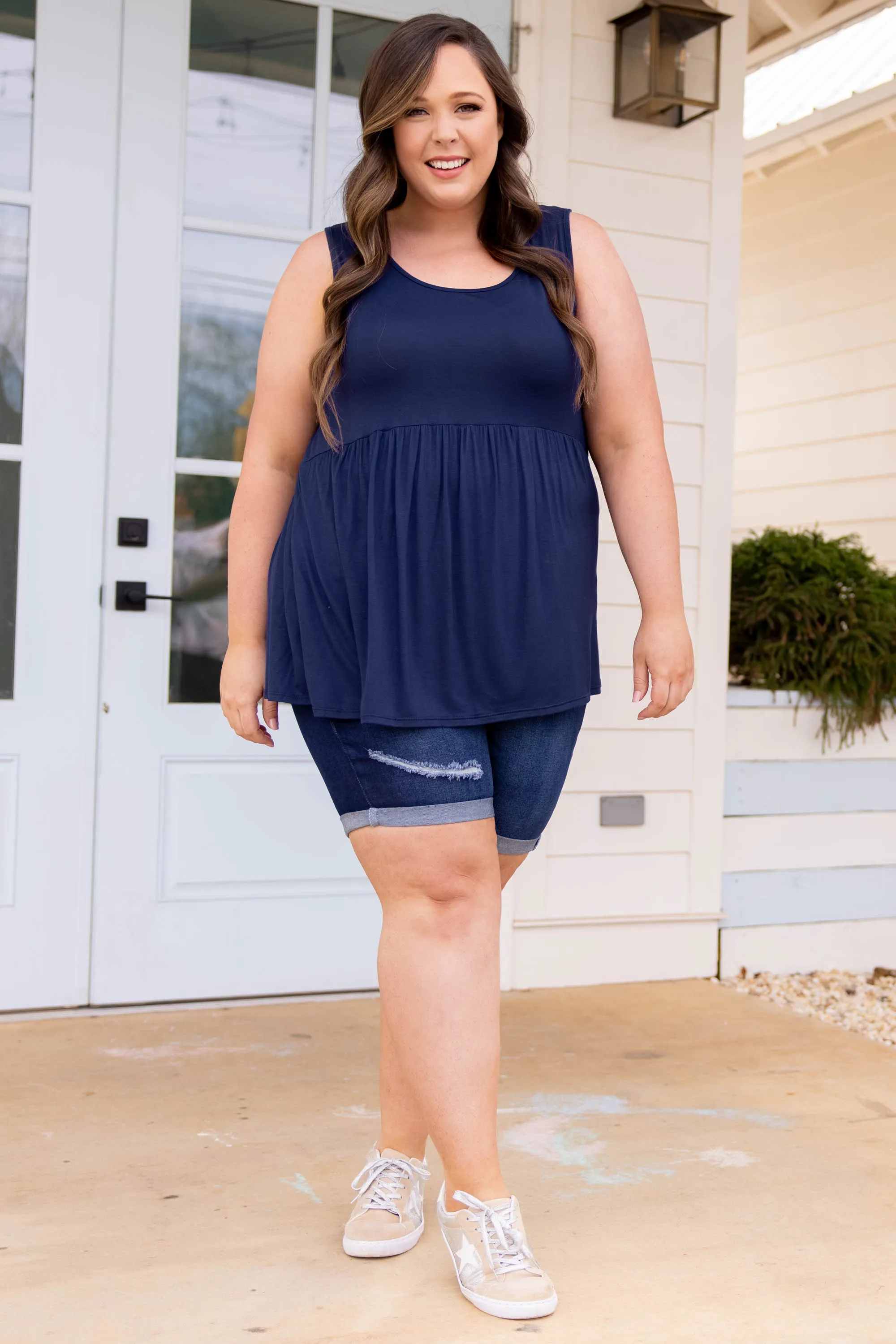 Weekender Babydoll, Navy