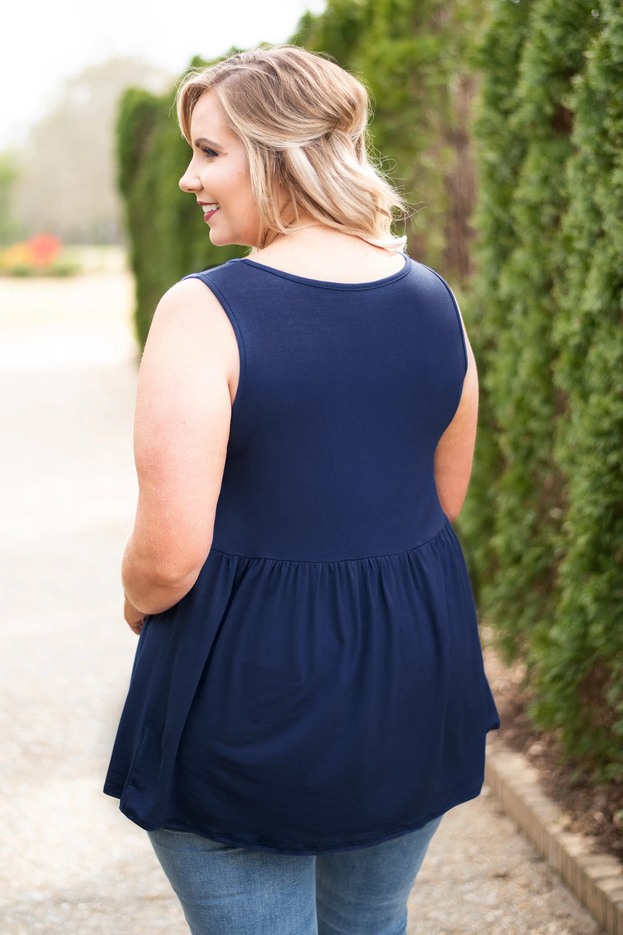 Weekender Babydoll, Navy