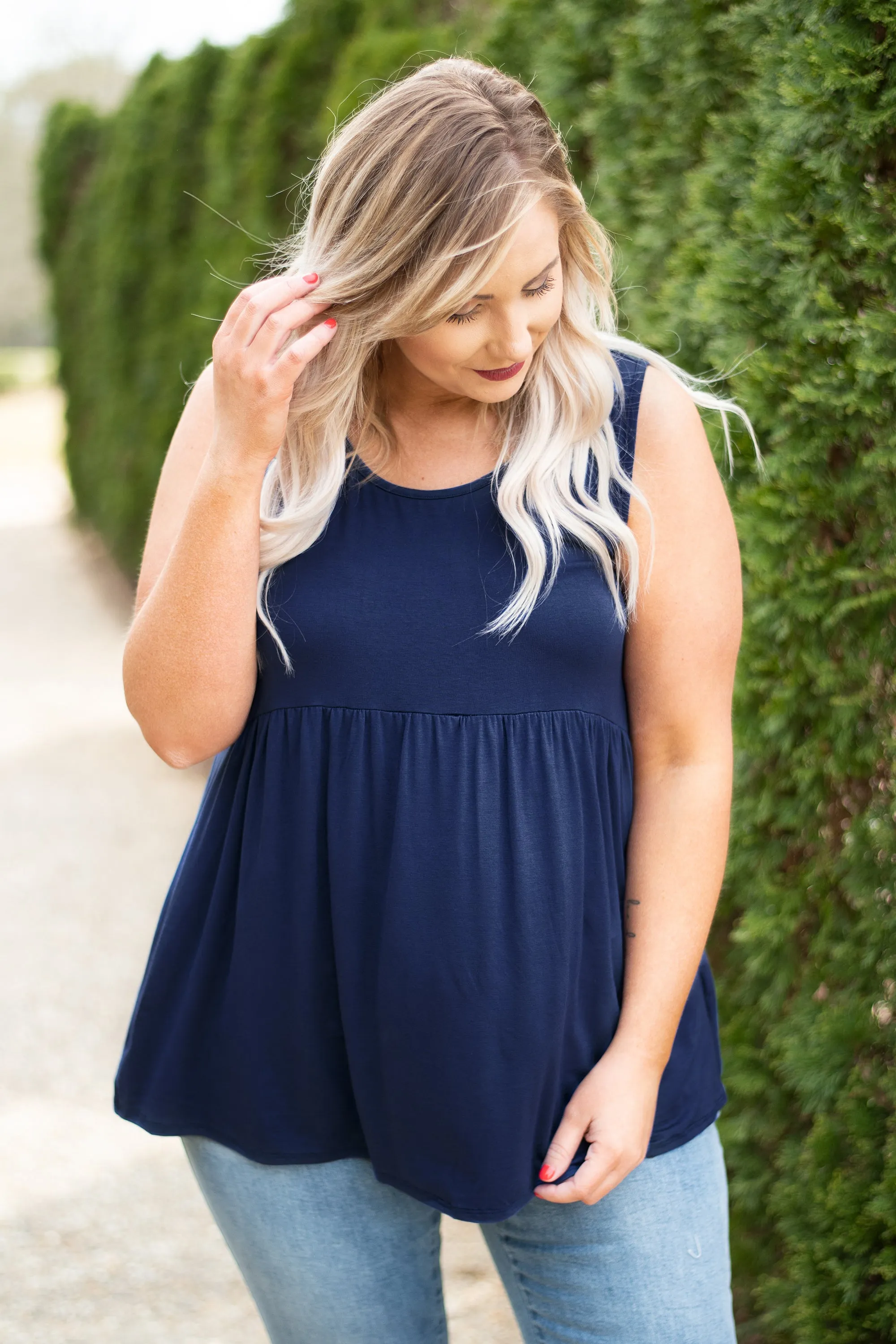 Weekender Babydoll, Navy